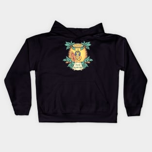 I'm On Island Time Kids Hoodie